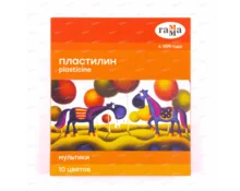 Пластилин Гамма Мультики 10 цветов, 200 г