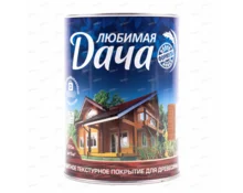 Покрытие текстурное для дерева Любимая дача, тик, 0,75 л