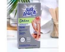 Полоски восковые для тела Silk touch DETOX GEL-WAX лицо, 20 шт