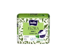 Прокладки bella Flora Зеленый чай, 10 шт