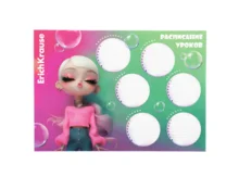 Расписание уроков ErichKrause Bubble Girl, А4