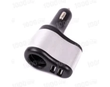 Разветвитель прикуривателя одинарный LD-011, 2*USB, 3,1 А, 12-24 В