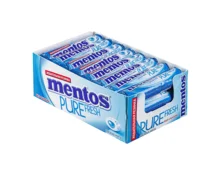 Резинка жевательная MENTOS PURE FRESH вишня, арбуз, виноград, мята, тутти-фрутти, 15,5 г