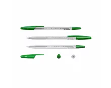 Ручка шариковая ErichKrause R-301 CLASSIC Stick, зеленая, толщина письма, 1,0 мм