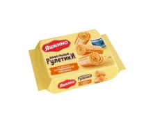 Рулетики Яшкино вафельные, со вкусом сгущённого молока, 160 г