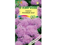 Семена Агератум Розовый шар, Гавриш, 0,05 гр, Евро