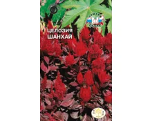 Семена Целозия Шанхай, СеДек, перистая, малиновая, 0,1 гр, Евро