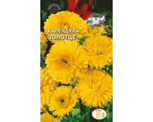 Семена Календула Золотце, СеДек, оранжевая, 0,5 гр, Евро