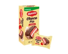 Сhoco Pie Яшкино Клубничный, 180 г