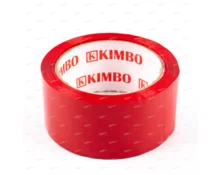 Скотч цветной KIMBO, 48 мм*60 м, красный