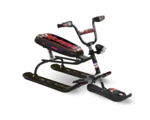 Снегокат NiKA kids Snowdrive, граффити на черном