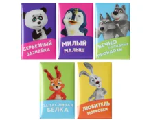 Шоколад молочный, детский в ассортименте, 12 г