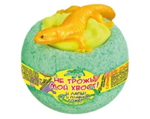 Соль для ванн LABORATORY KATRIN Happyki, Не трожь мой хвост, Чаша с пеной и игрушкой, шипучая, 130 г
