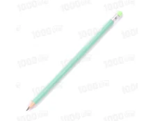 Карандаш чернографитный Star Color, дерево, круглый, с ластиком