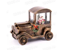 Сувенир новогодний Авто, 19*16 см, светодиодный, USB