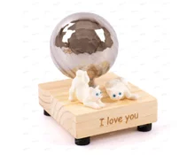 Сувенир светодиодный I love you, 10 см