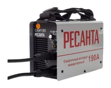 Сварочный аппарат Ресанта САИ 190, 140-260 В, 7200 Вт, мин ток 10 А, макс ток 190 А