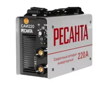Сварочный аппарат Ресанта САИ 220, 140-260 В, 7800 Вт, мин ток 10 А, макс ток 220 А