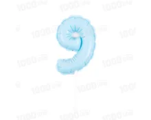 Свеча для торта Фабрика Чудес цифра 9, 9 см