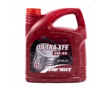 Масло моторное Synthetic Favorit Ultra X FE, SAE 5W-40, API SN, CF, 4 л