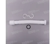 Труба гофрированная VIRPLAST Wirquin, 1 1/2"*40, 50 мм, длина 800 мм