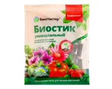 Удобрение органоминеральное в палочках Биостик, универсальное, 250 гр