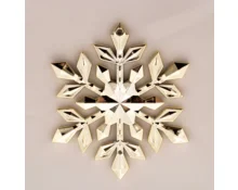 Украшение елочное Снежинка, 11 см