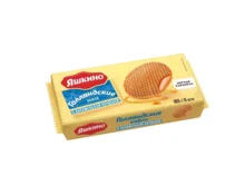Вафли Яшкино Голландские с карамельной начинкой, 165 г