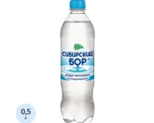Вода питьевая Сибирский Бор, негазированная, 0,5 л