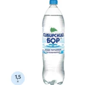 Вода питьевая Сибирский Бор, негазированная, 1,5 л