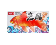 Закуска снековая Huang Pei Fei со вкусом золотого карпа, 22 г