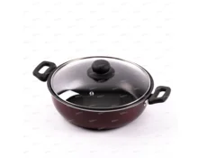 Жаровня SCOVO Эксперт СЭ-012, 3,1 л, 24 см, стеклянная крышка