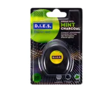 Зубная нить D.I.E.S с углем, аромат мяты, 50 м