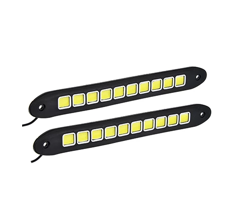 Дневные ходовые огни NG LED 40 шт, резиновый корпус, 260 мм, 12 V, белый, 2 шт