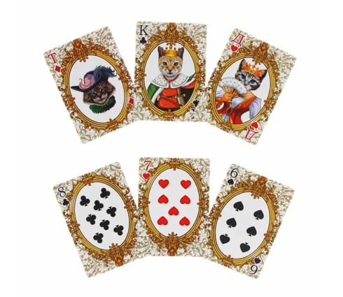Карты игральные, пластиковые, 36 карт, микс, 6,3*8,8 см