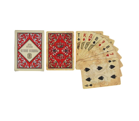 Карты игральные, пластиковые, 36 карт, микс, 6,3*8,8 см