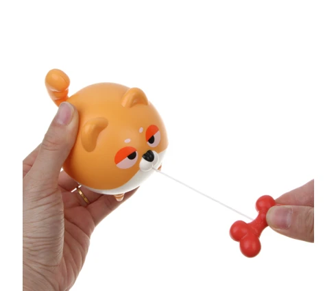 Игрушка для малышей ИГРОЛЕНД Покорми питомца, заводная, ABS, 8*10*8 см