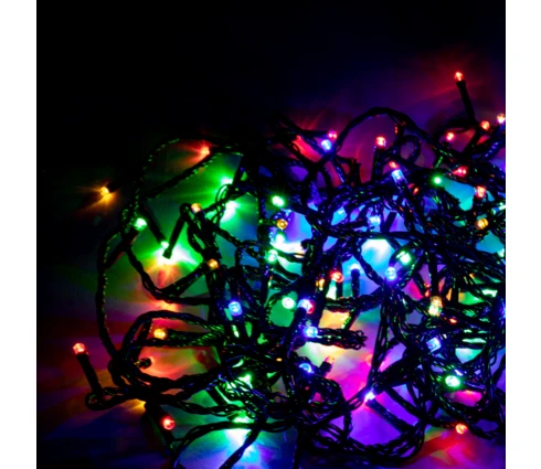 Гирлянда светодиодная, 9 м, 140 диодов, RGB, 220 В