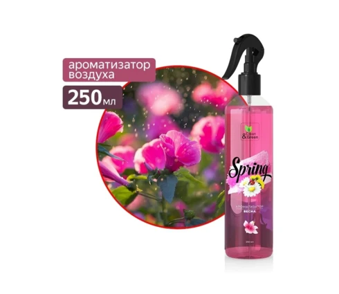 Ароматизатор воздуха Clean&Green Весна триггер, 250 мл