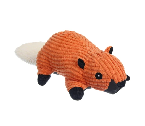 Игрушка для собак vetta, бобёр, с пищалкой, ПЭ, 29*13 см