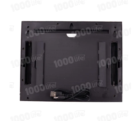 Сувенир новогодний Фонарь Картина, 24*19 см, светодиодный, USB, 4R6