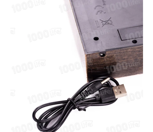 Сувенир новогодний Фонарь Картина, 24*19 см, светодиодный, USB, 4R6