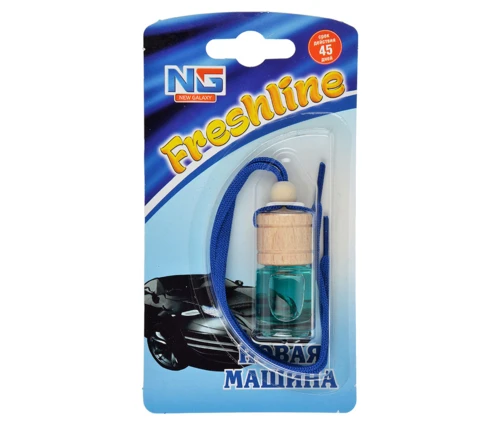 Ароматизатор для авто NG подвесной Freshline новая машина