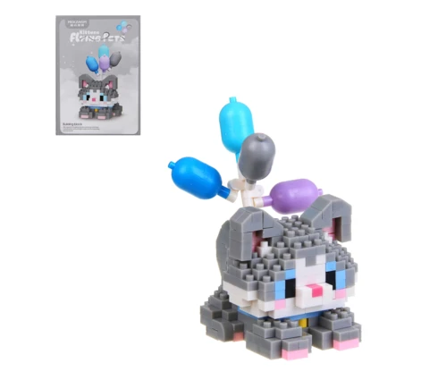 Конструктор ИГРОЛЕНД Любимчик, домашние животные, мини 3D, 8*4,5*11,5 см