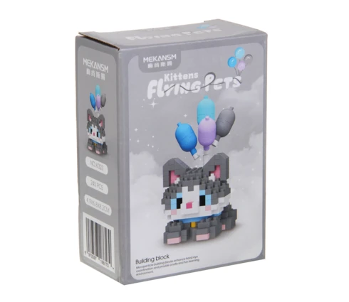 Конструктор ИГРОЛЕНД Любимчик, домашние животные, мини 3D, 8*4,5*11,5 см