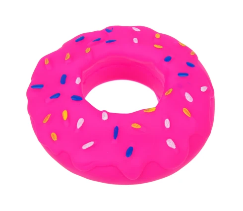 Игрушка для собак vetta, пончик, ПВХ, 13 см