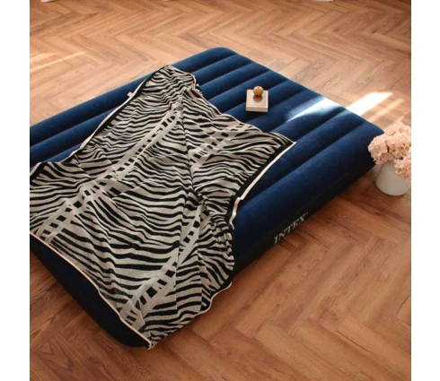 Матрас надувной INTEX Classic downy Квин 64759, 152*203*25 см, двухместный
