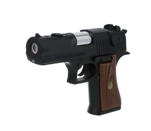 Пистолет ИГРОЛЕНД Агент, свет, звук, дым, 15*3*10 см