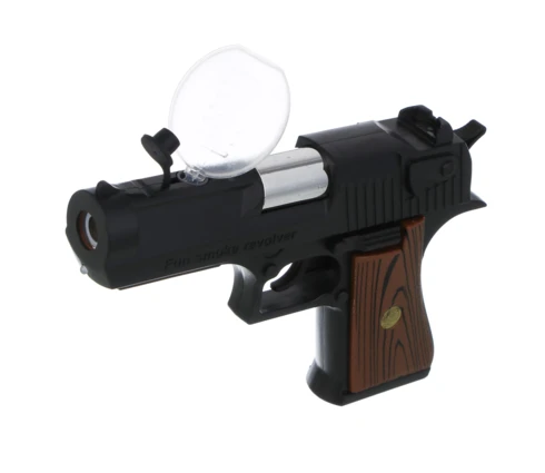 Пистолет ИГРОЛЕНД Агент, свет, звук, дым, 15*3*10 см