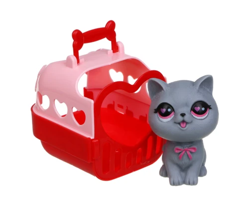 Игрушка питомец в переноске ИГРОЛЕНД, 8*9*9 см
